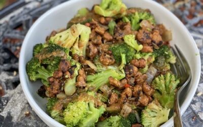 Thai Peanut Beef-less Broccoli 🥦